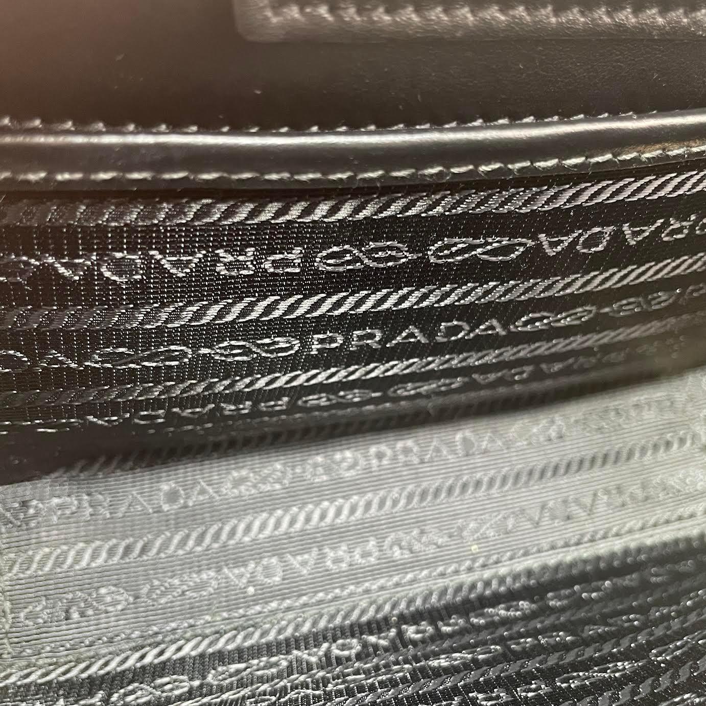 PRADA Saffiano Lux Odette Crossbody Bag