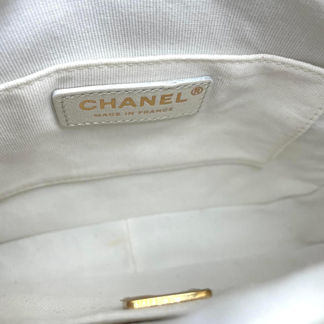 CHANEL 2022 Small Chain-Link Quilted Camera Bag