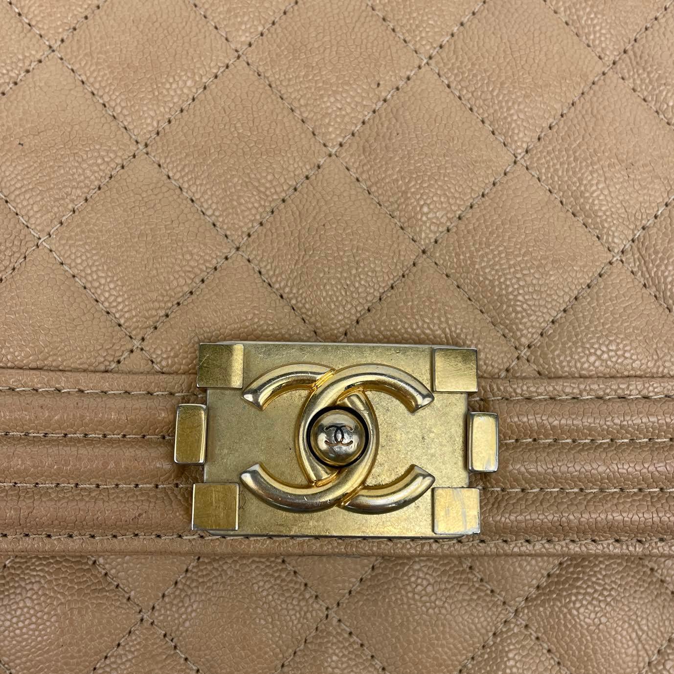 CHANEL North/South Boy Bag