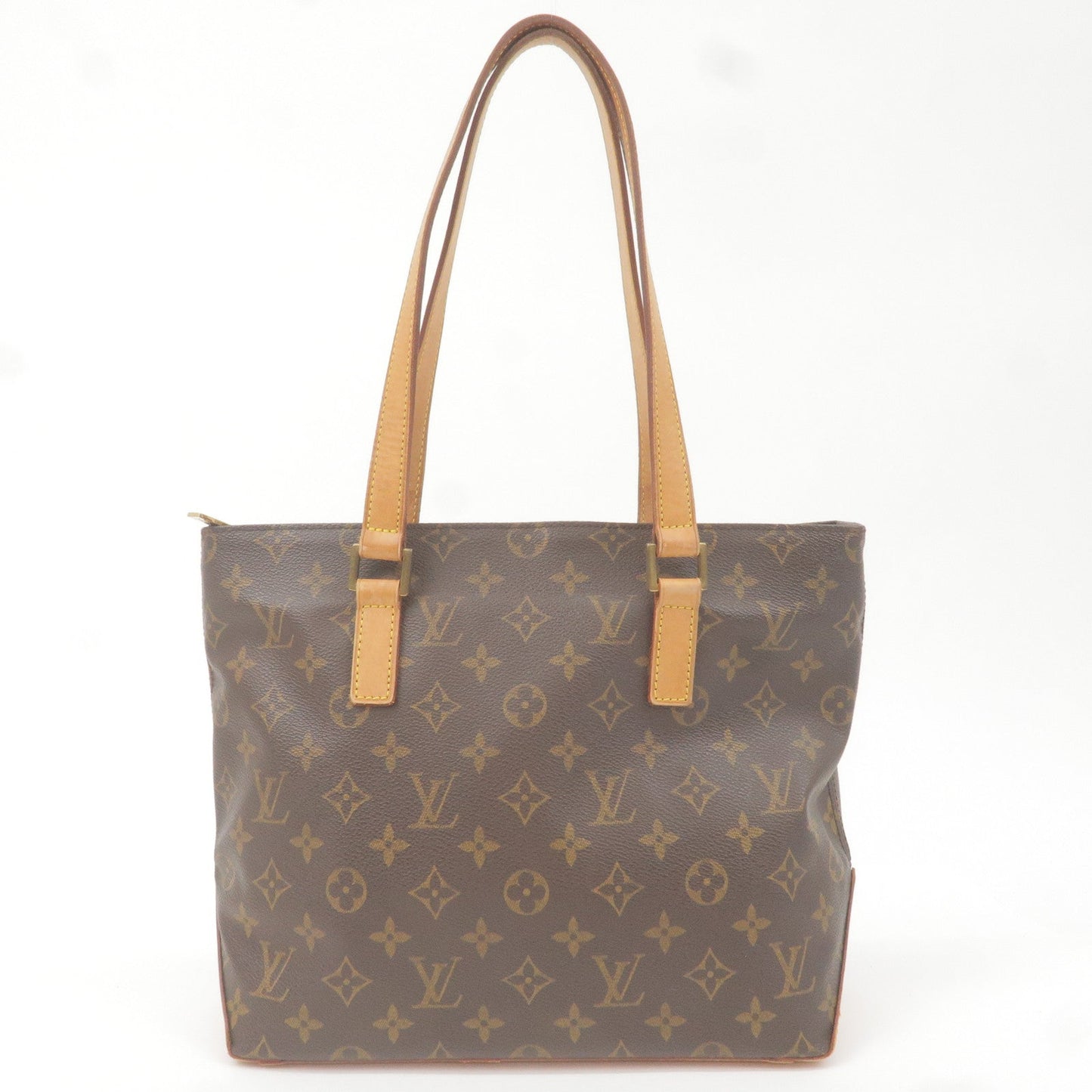 Louis Vuitton Monogram Cabas Piano Tote Bag Brown M51148