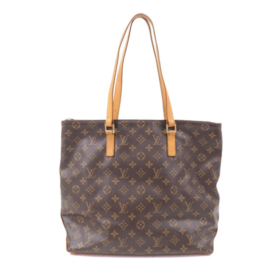 Louis Vuitton Monogram Cabas Mezzo Tote Bag Brown M51151