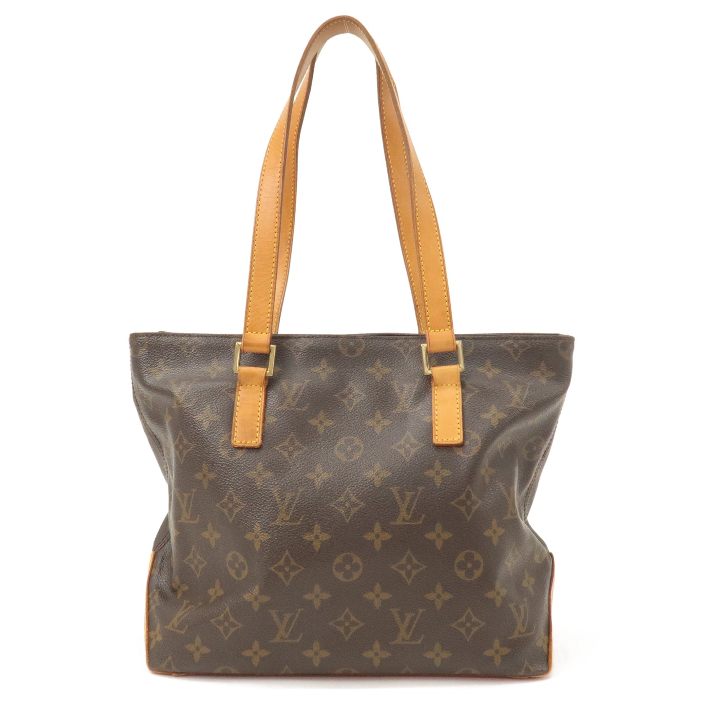 Louis Vuitton Monogram Cabas Piano Tote Bag Brown M51148