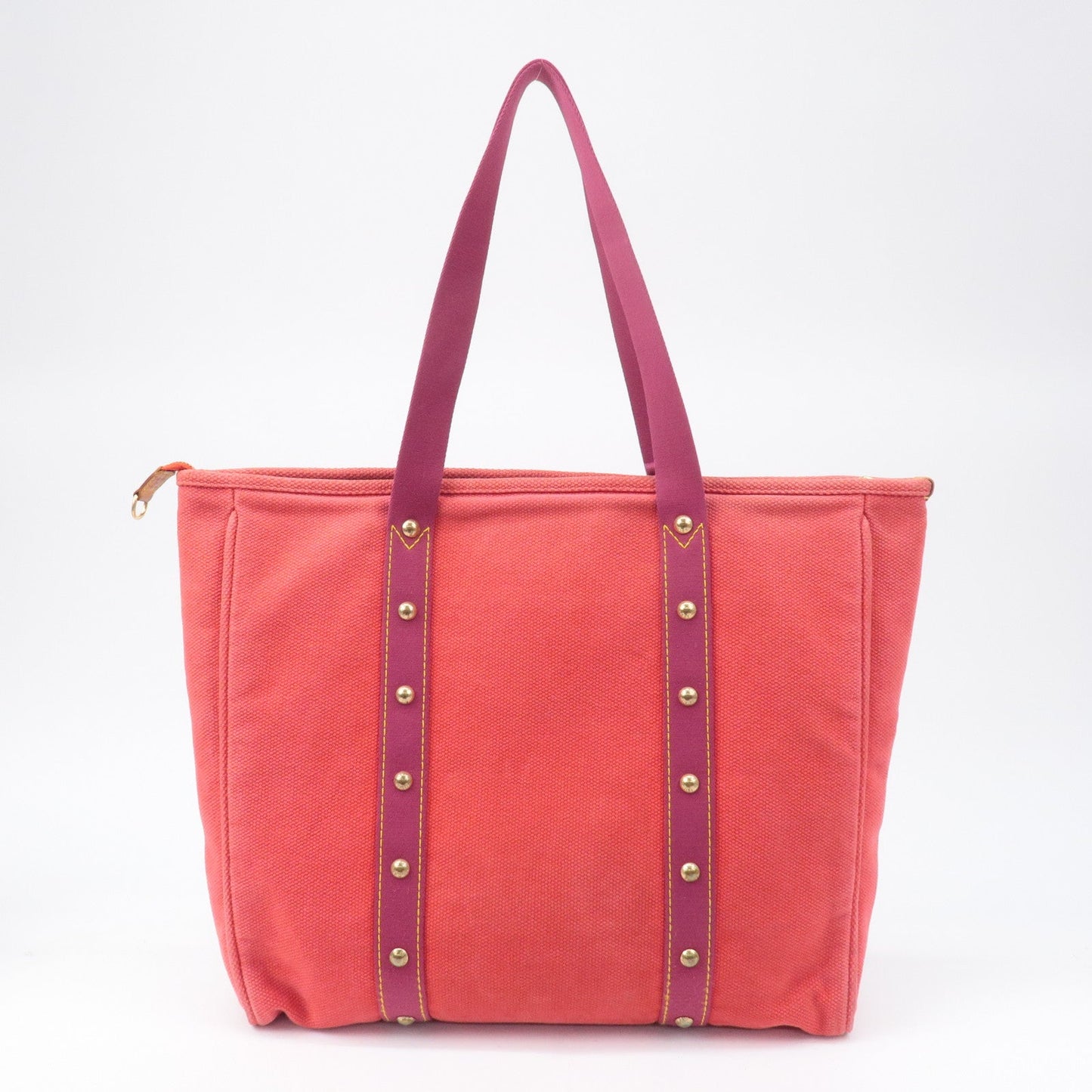 Louis Vuitton Antigua Cabas GM Tote Bag Hand Bag Rouge M40031