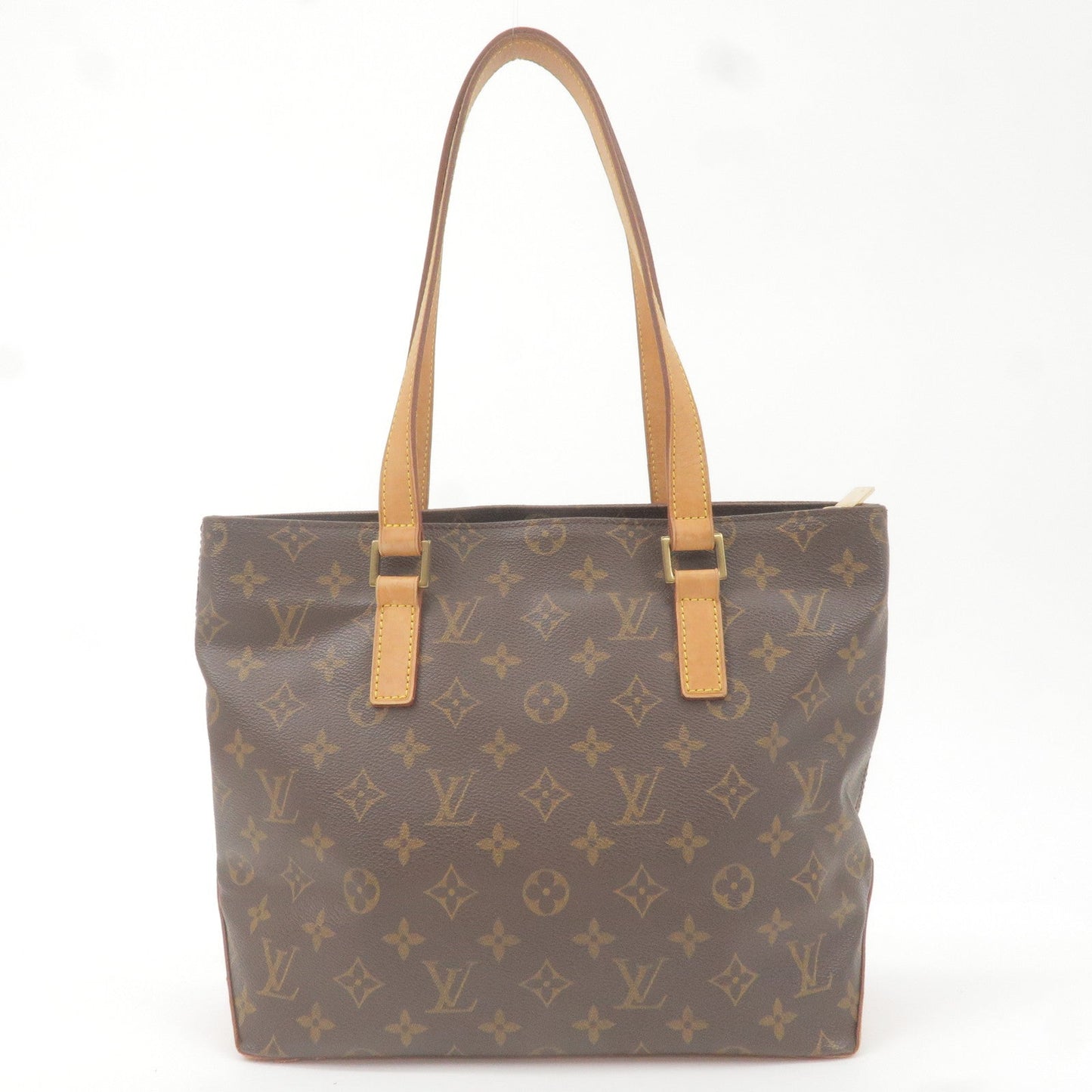 Louis Vuitton Monogram Cabas Piano Tote Bag Brown M51148