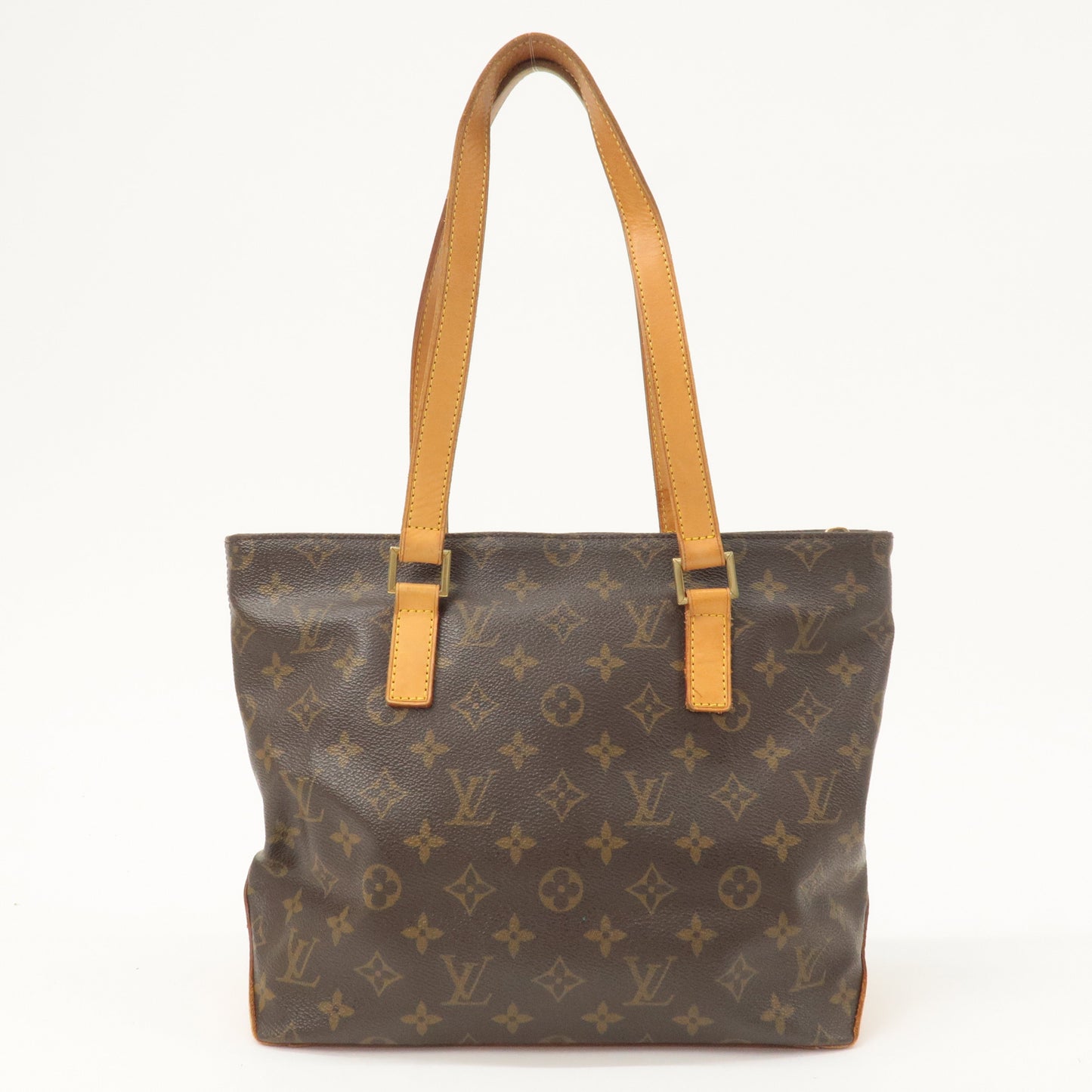 Louis Vuitton Monogram Cabas Piano Tote Bag Brown M51148