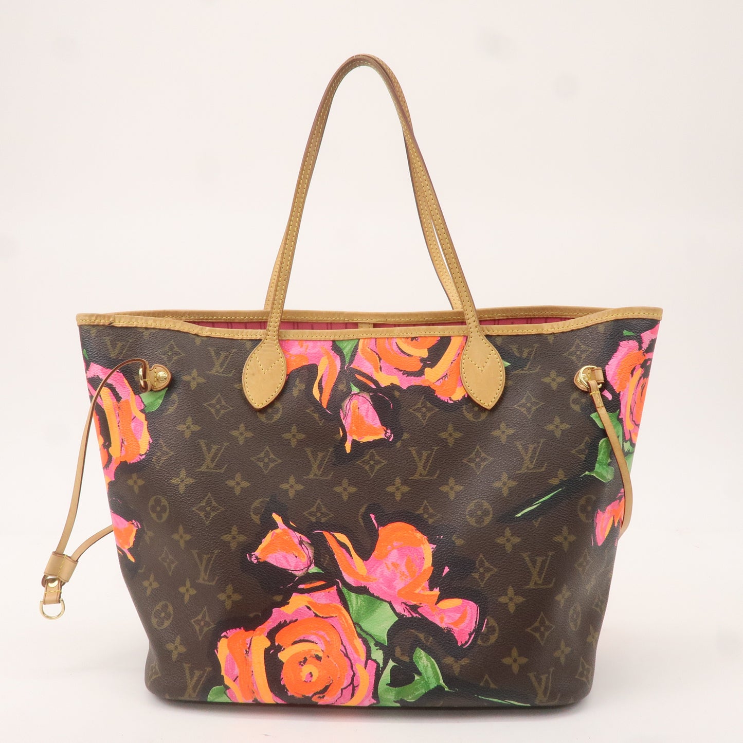 Louis Vuitton Monogram Rose Neverfull MM Tote Bag M48613