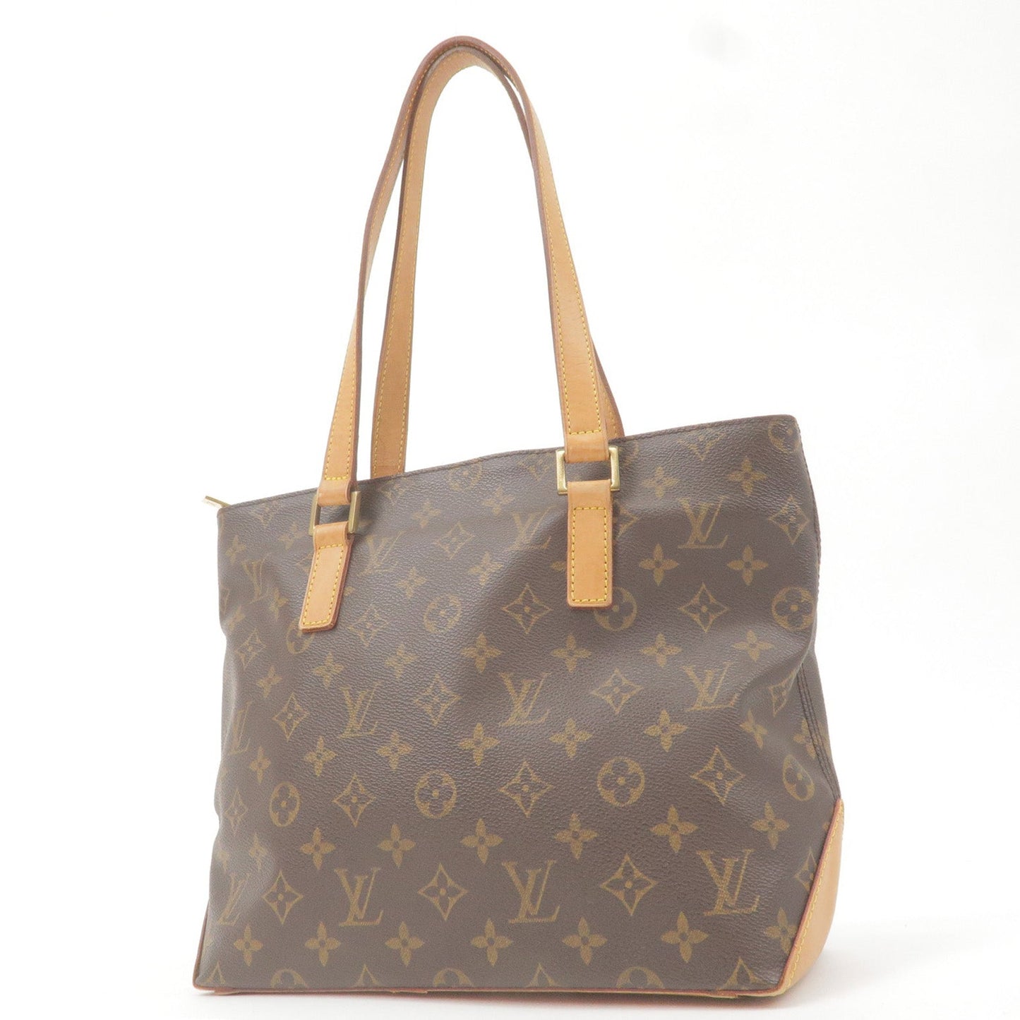 Louis Vuitton Monogram Cabas Piano Tote Bag Brown M51148