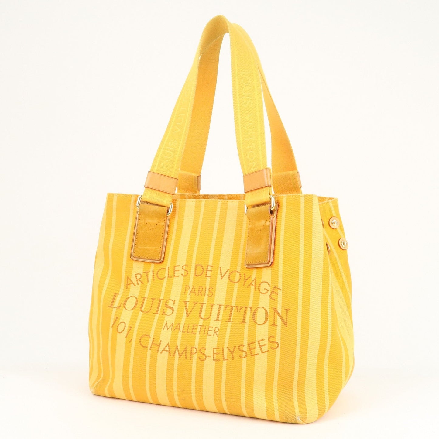 Louis Vuitton Plein Soleil Cabas PM Tote Bag Jaune Passion M94145