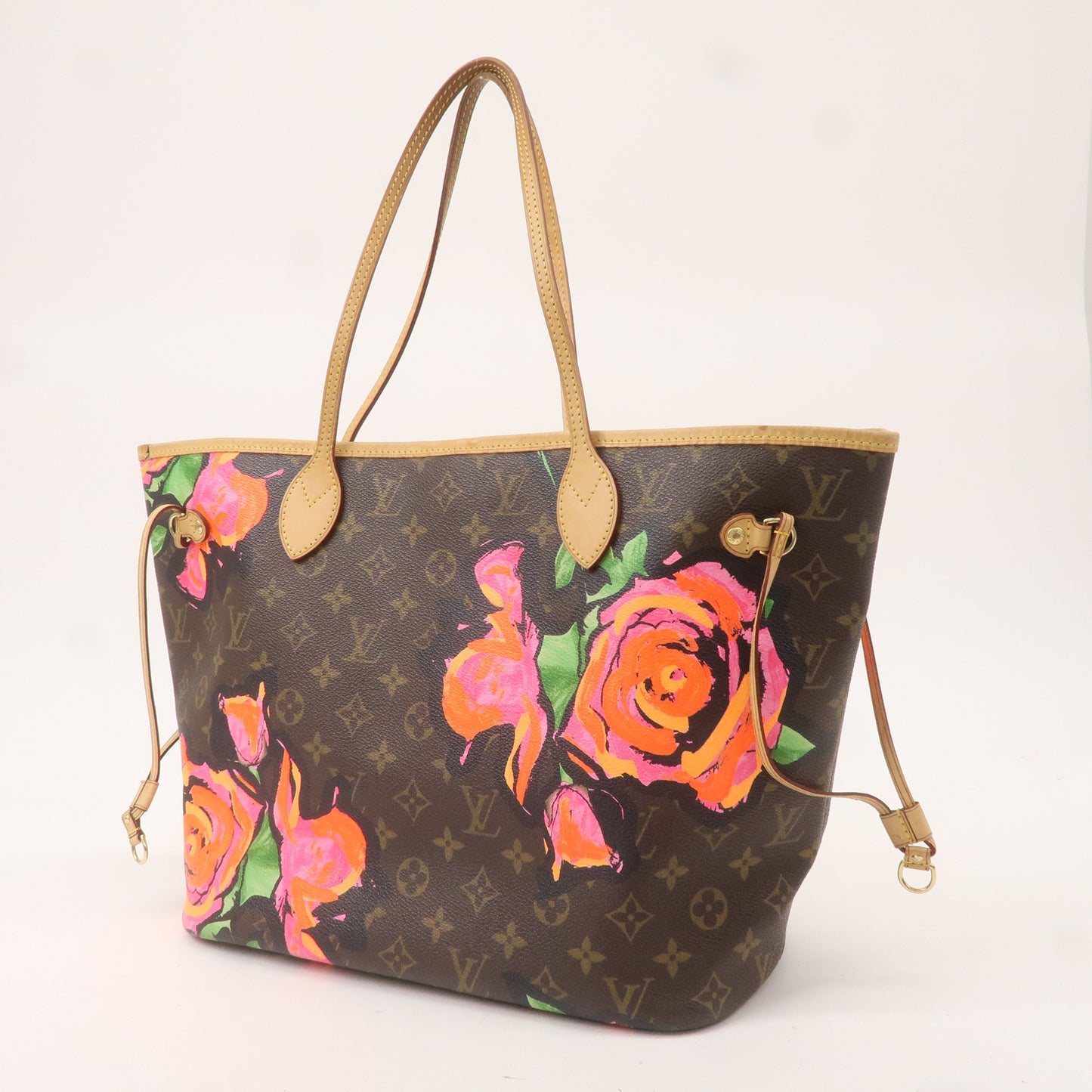 Louis Vuitton Monogram Rose Neverfull MM Tote Bag M48613