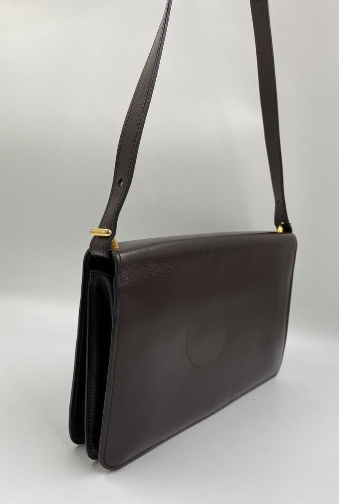 Vintage Christian Dior Brown Bag