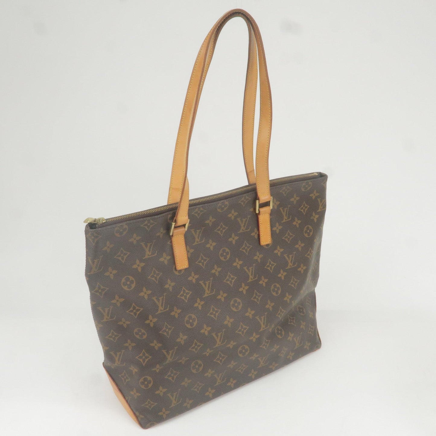 Louis Vuitton Monogram Cabas Mezzo Tote Bag M51151