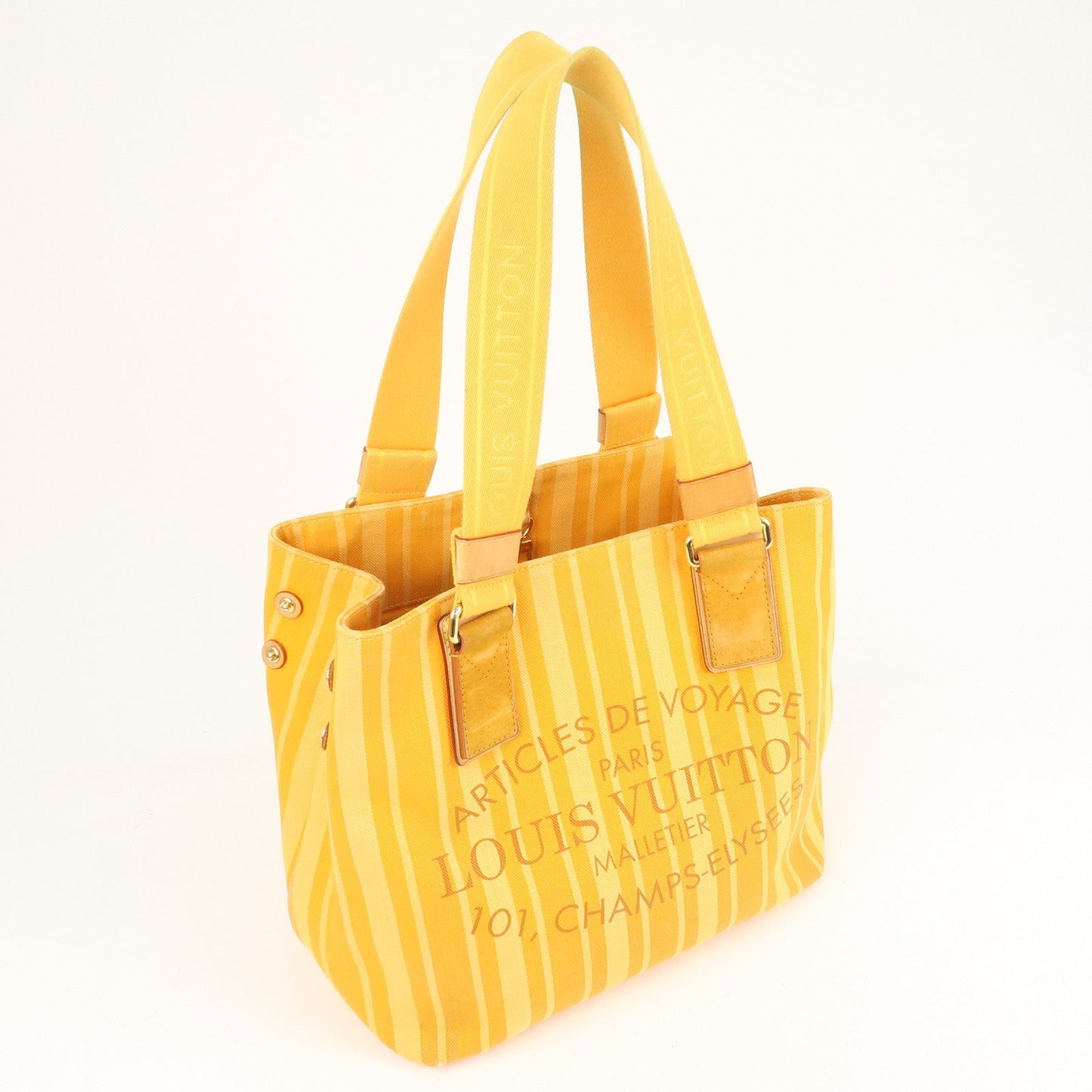 Louis Vuitton Plein Soleil Cabas PM Tote Bag Jaune Passion M94145