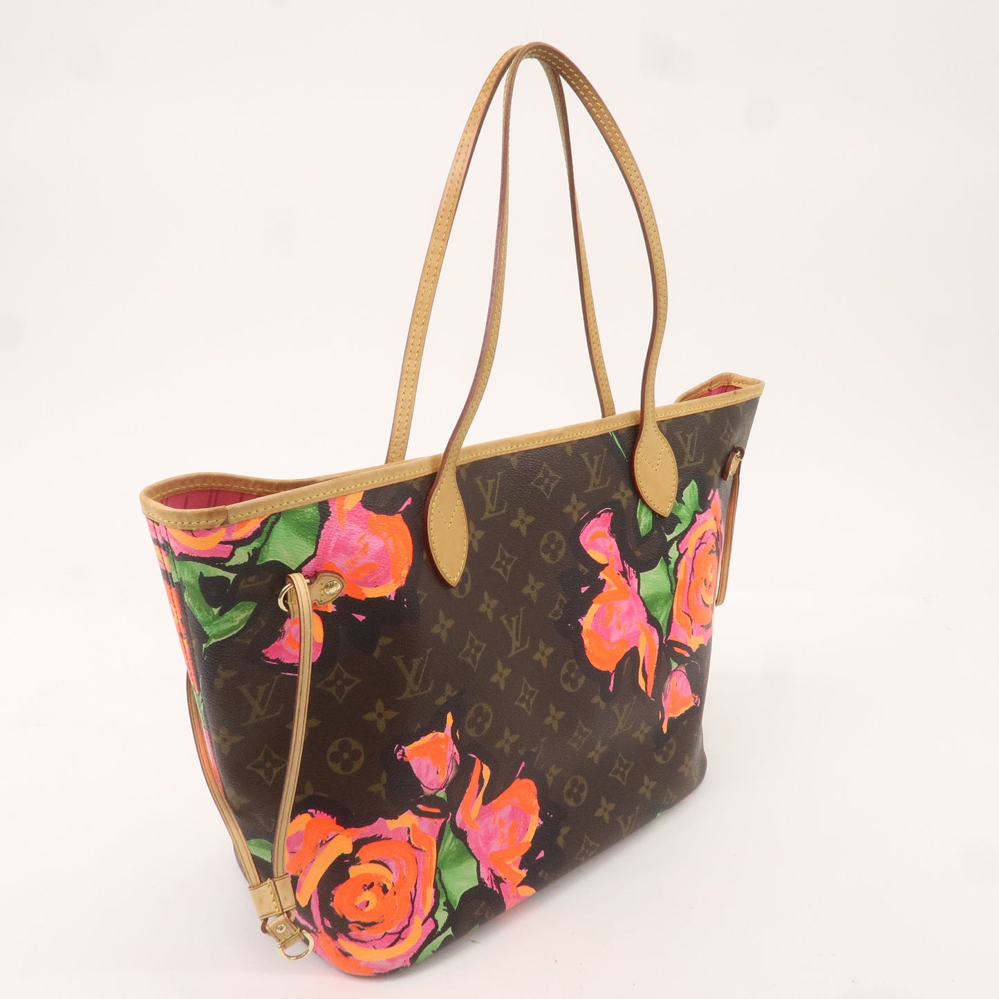 Louis Vuitton Monogram Rose Neverfull MM Tote Bag M48613