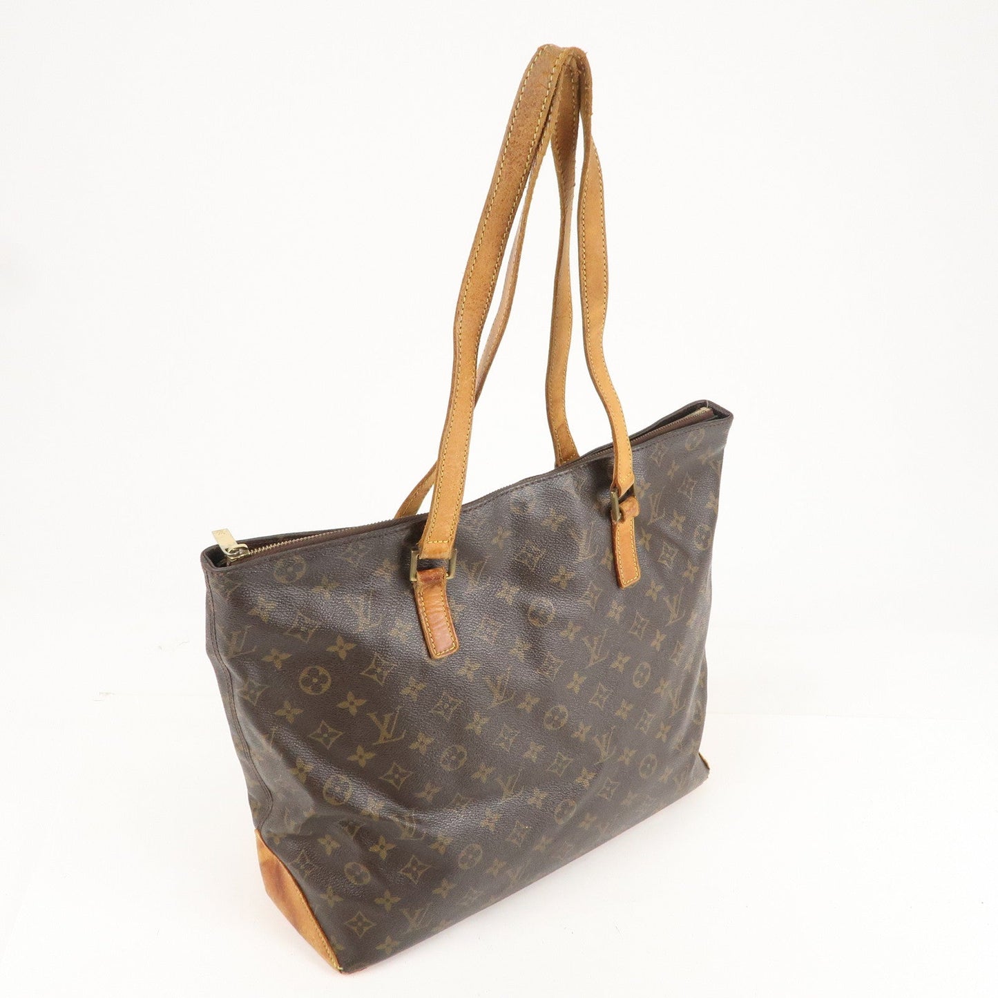 Louis Vuitton Monogram Cabas Mezzo Tote Shoulder Bag M51151