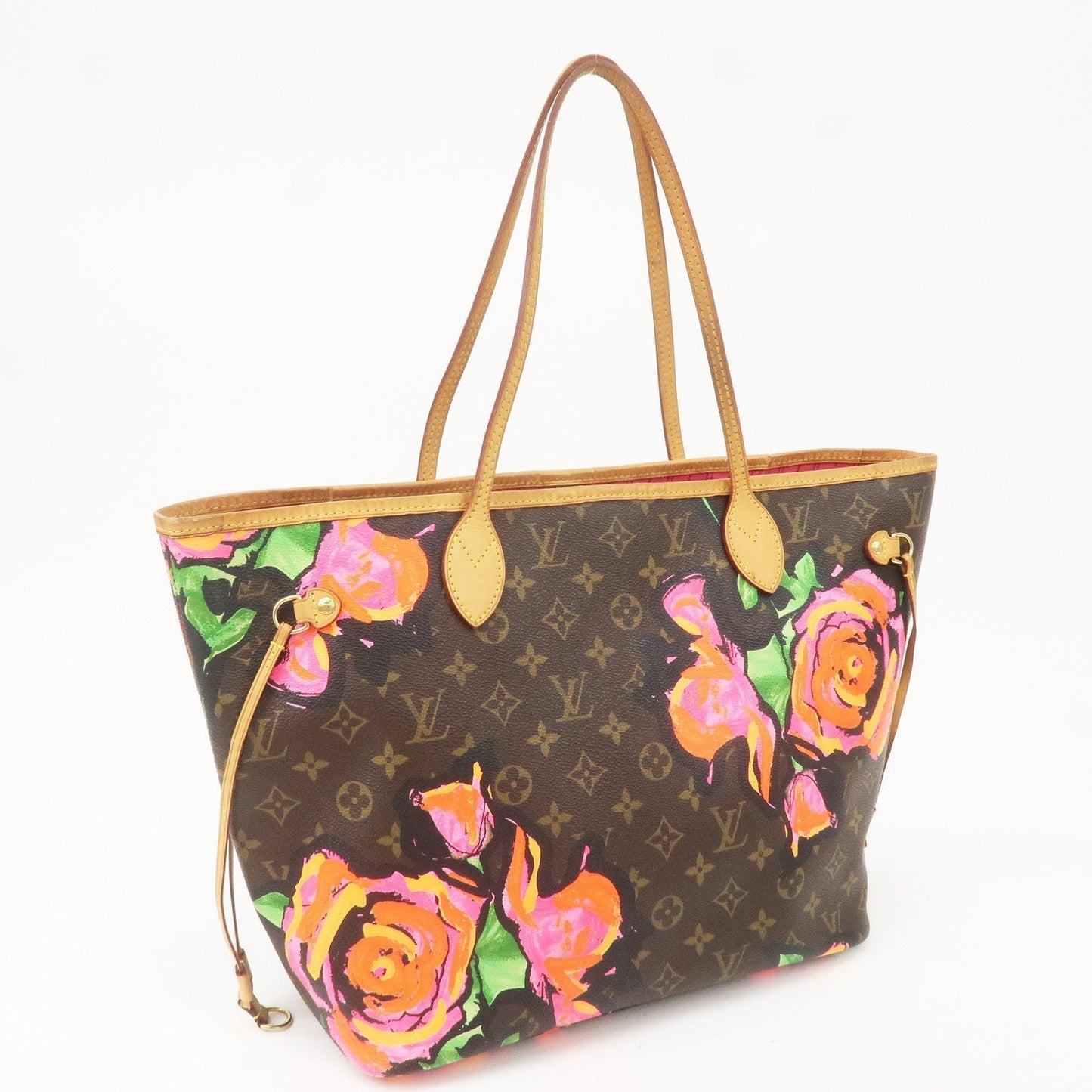 Louis Vuitton Monogram Rose Neverfull MM Tote Bag M48613