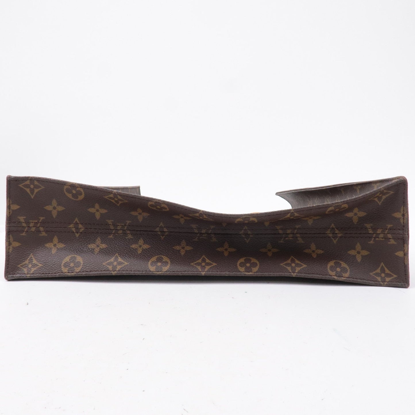 Louis Vuitton Monogram Sac Plat Hand Bag Tote Bag M51140