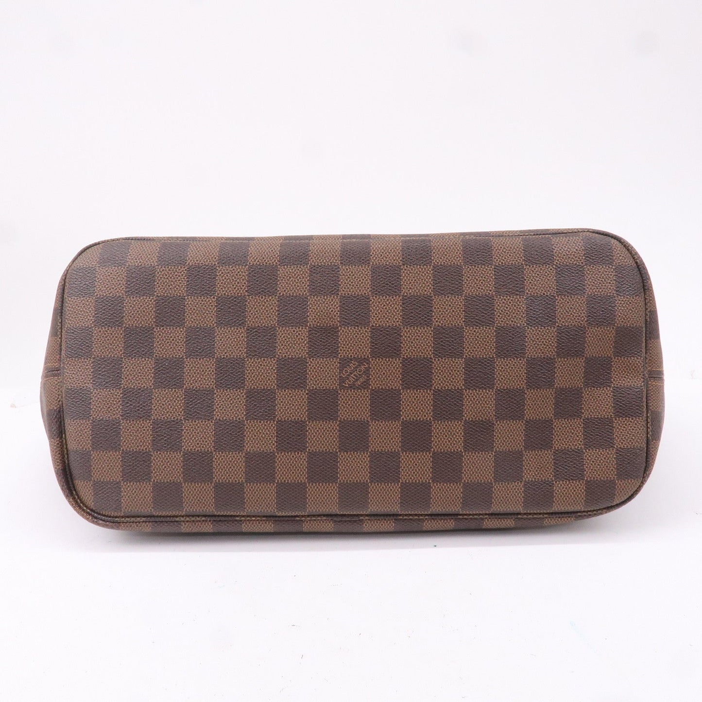 Louis Vuitton Damier Ebene Neverfull MM Tote Bag Brown N51105