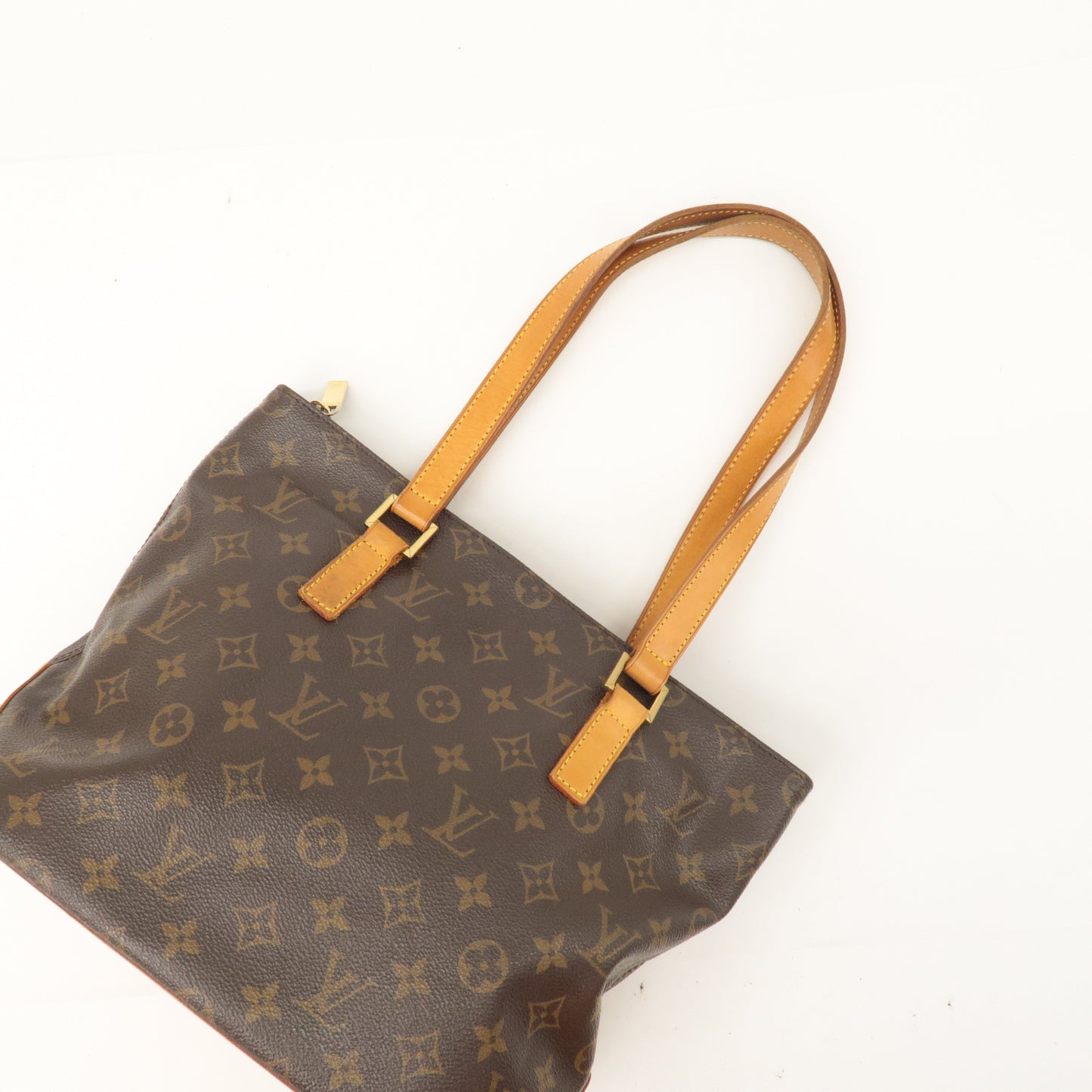 Louis Vuitton Monogram Cabas Piano Tote Bag Brown M51148