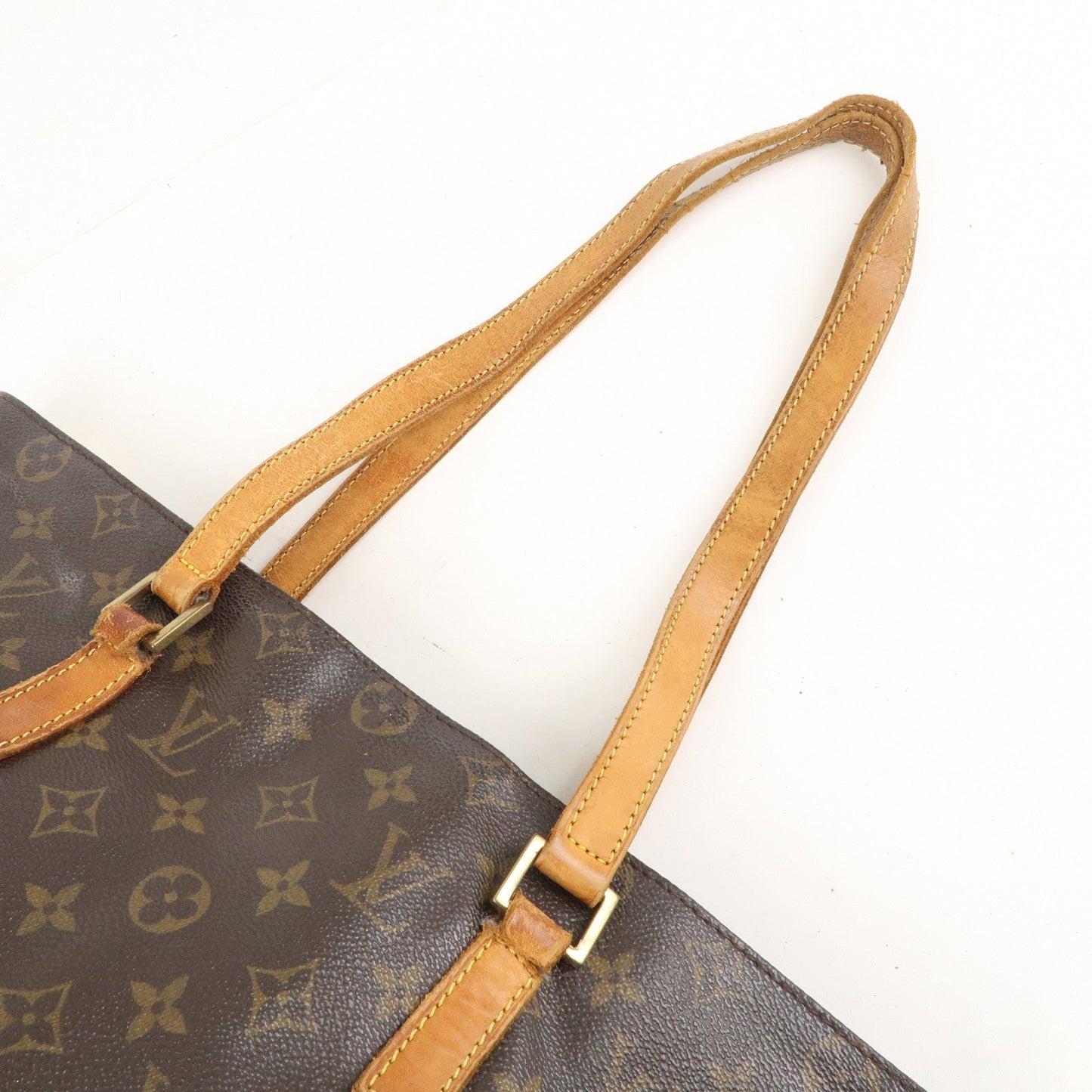 Louis Vuitton Monogram Cabas Mezzo Tote Shoulder Bag M51151