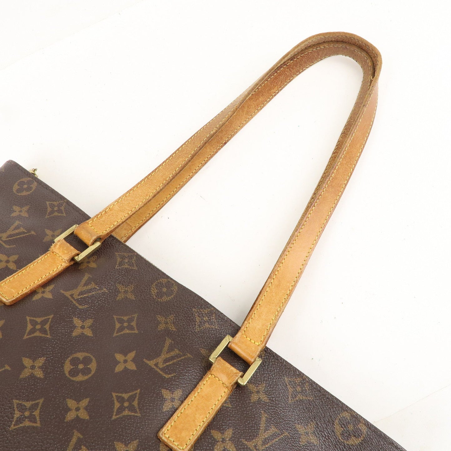 Louis Vuitton Monogram Cabas Mezzo Tote Shoulder Bag M51151