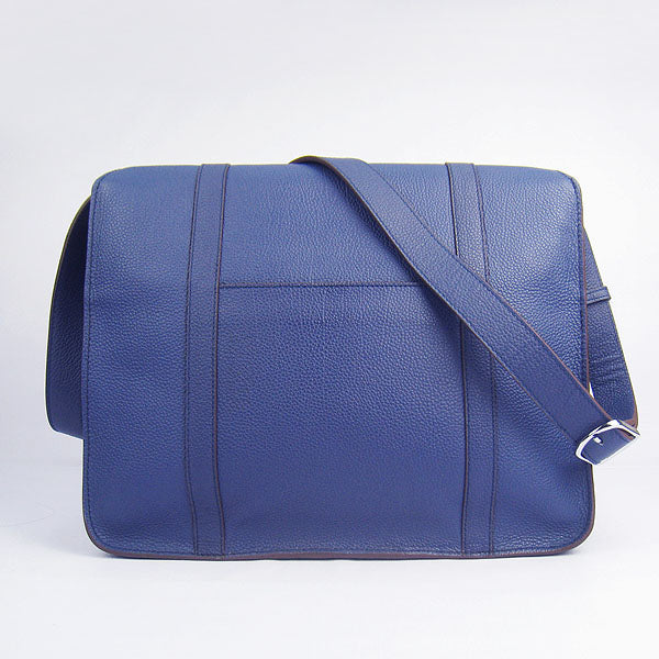 Hermes Steve Ladies Shoulder Bag Blue