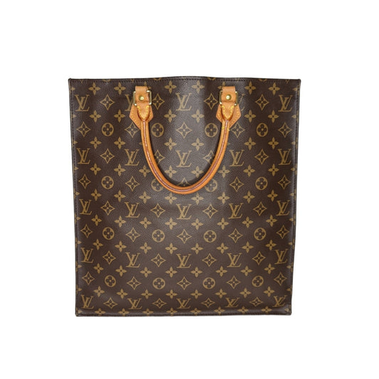 Louis Vuitton Vintage Monogram Canvas Sac Plat Tote