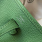 HM Evelyne 16 Amazone Bag Green With Silver-Toned Hardware For Women, Shoulder And Crossbody Bags 6.3in/16cm