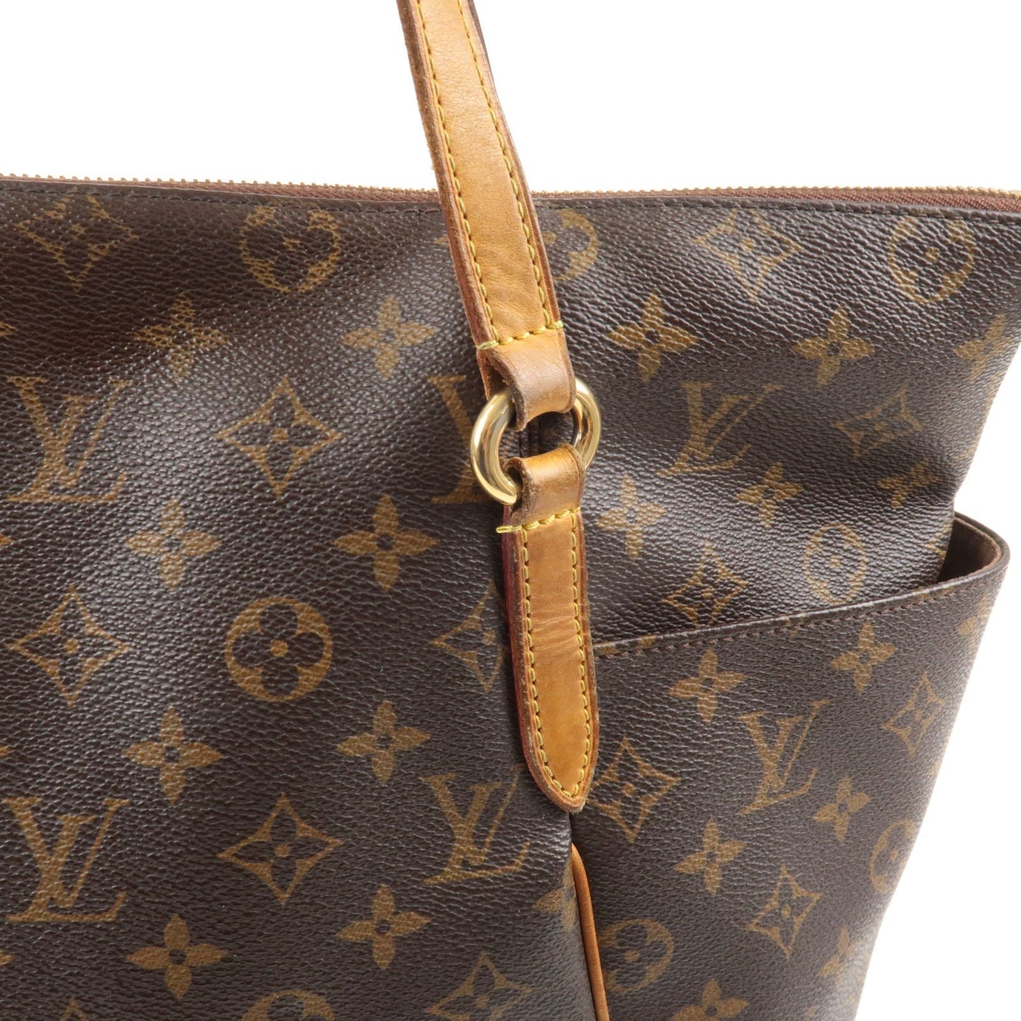 Louis Vuitton Monogram Totally MM Tote Bag Brown M56689