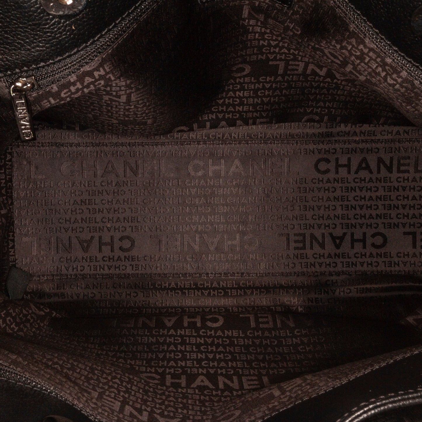 Black Chanel Reissue E/W Cerf Tote