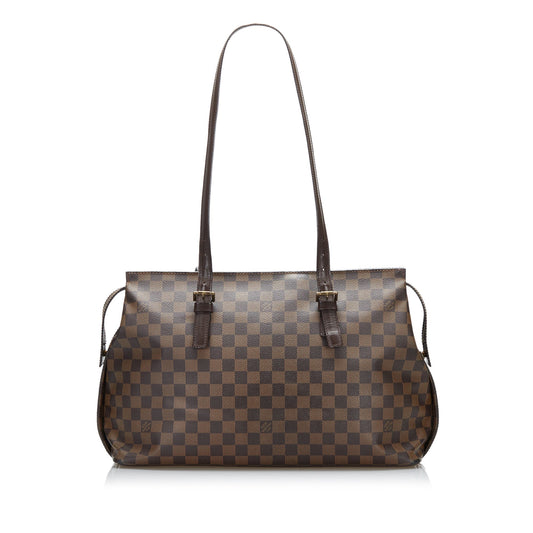 Louis Vuitton Damier Ebene Chelsea Tote Bag