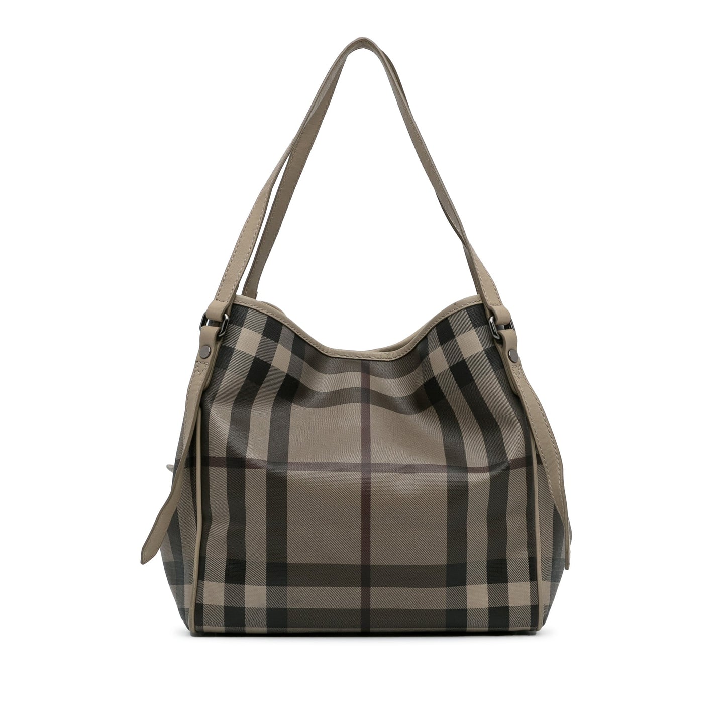 Brown BBR Smoked Check Canterbury Tote