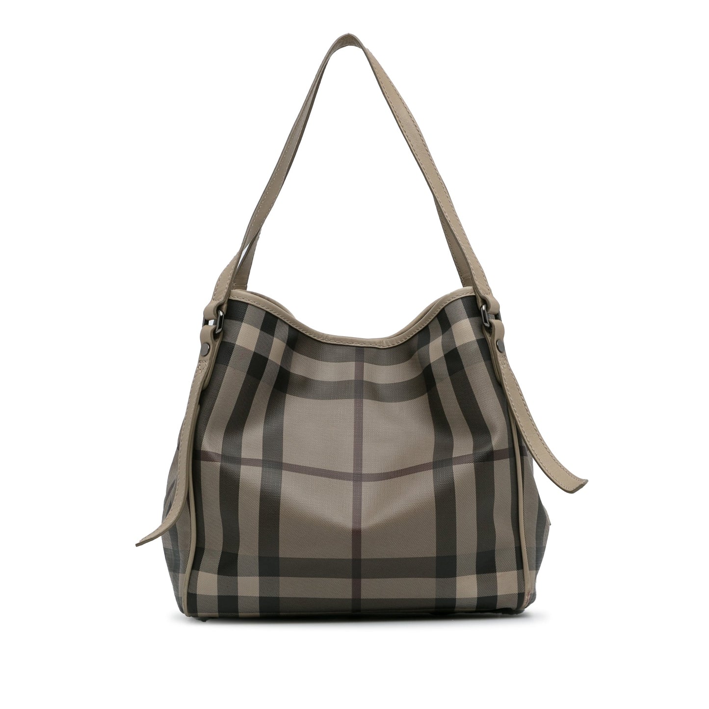 Brown BBR Smoked Check Canterbury Tote