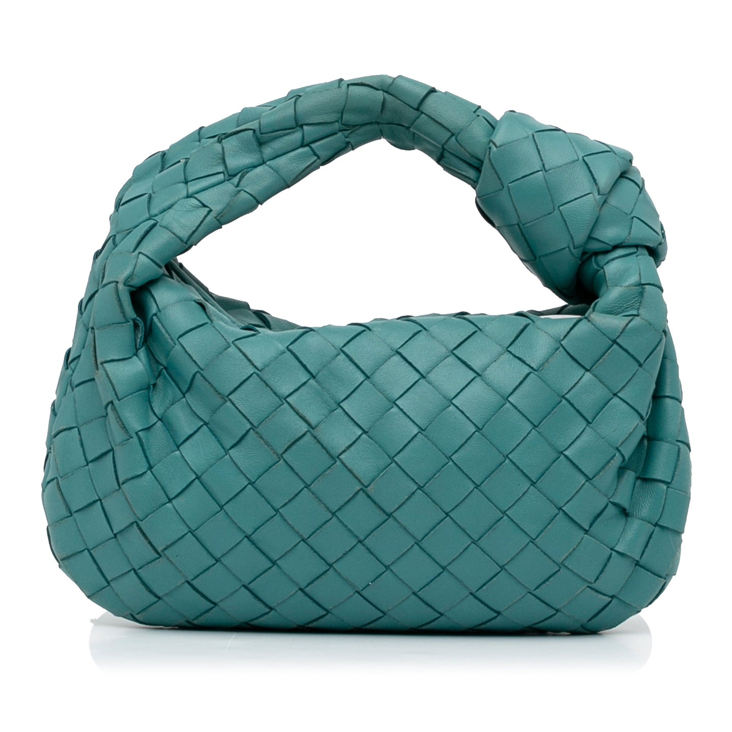 Bottega Veneta Jodie Small Blue Intrecciato