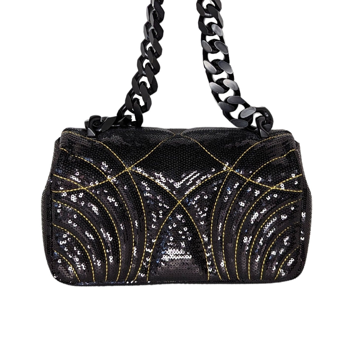 BBR Lola Small Quilted Sequin Chain Shoulder Bag