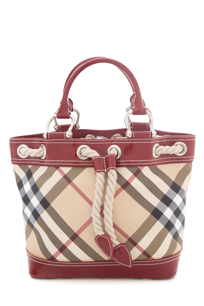 BBR Red & Beige Nova Tote