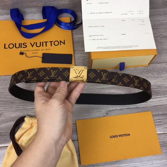 Leather Belt Louis Vuitton