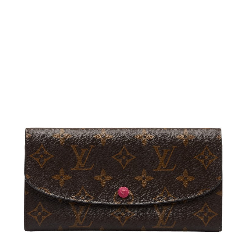 Louis Vuitton Monogram Portefeuille Emily Long Wallet