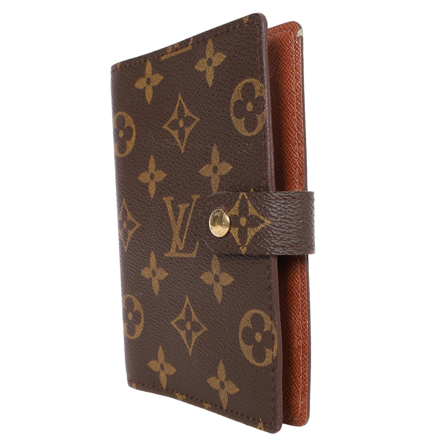 Monogram Couverture Passport Pocket Agenda Wallet (Authentic Pre-Owned)