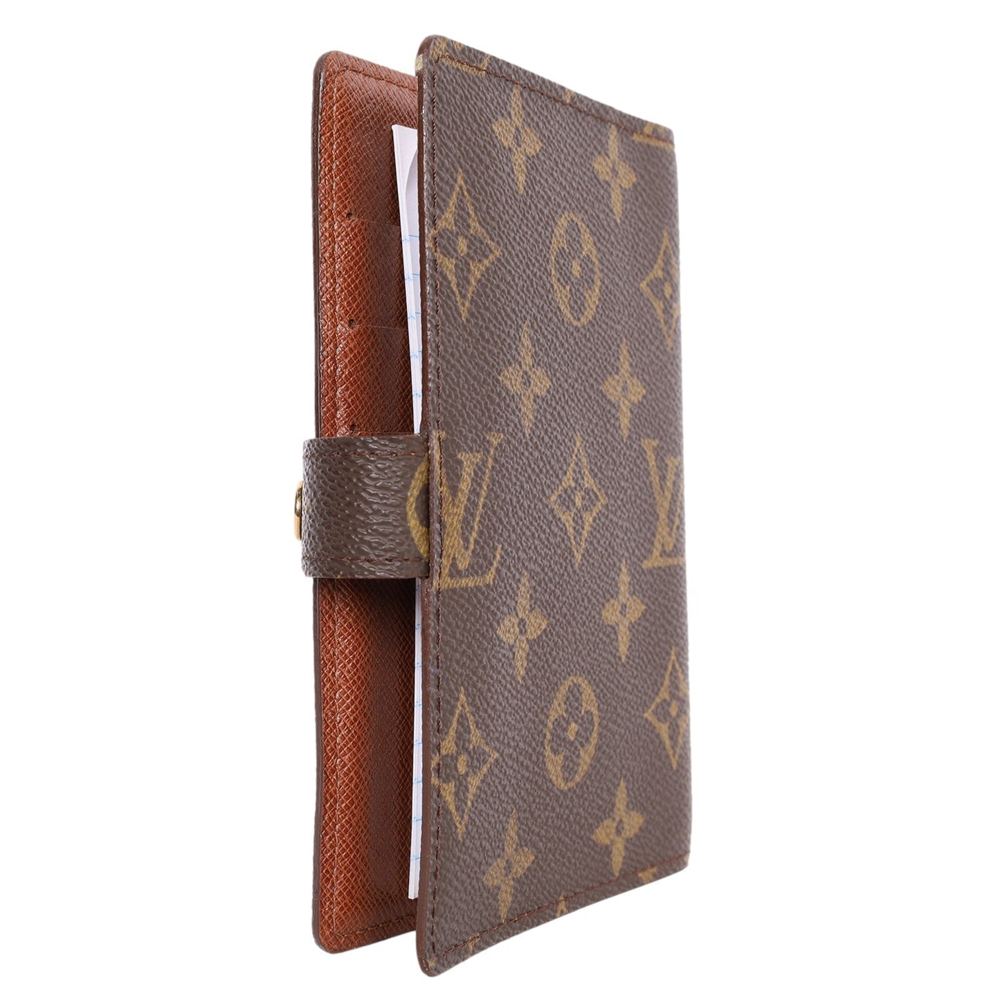 Monogram Couverture Passport Pocket Agenda Wallet (Authentic Pre-Owned)