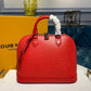 LV Alma PM Epi Red For Women, Womenâ€™s Handbags, Shoulder And Crossbody Bags 12.6in/32cm LV