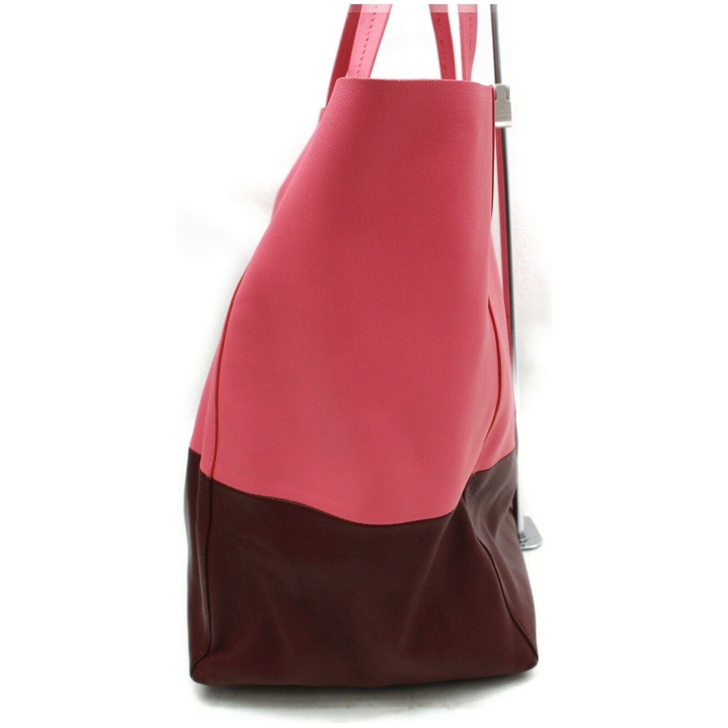 Brand Inspired Celine Tote Bag Cabas Horizontal Hot Pink Leather (SHC7-10862)