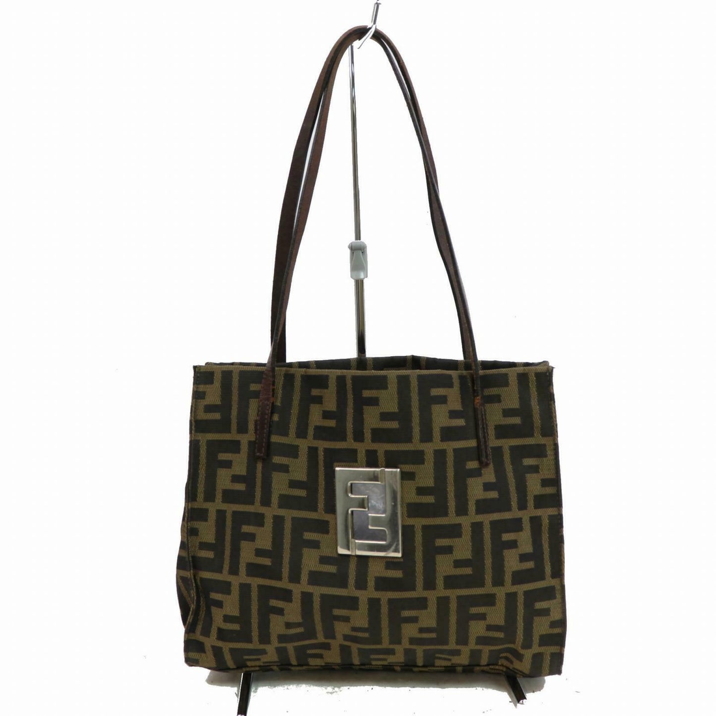 Indistinguishable  Fendi Tote Bag Brown Nylon (SHC1-14393)