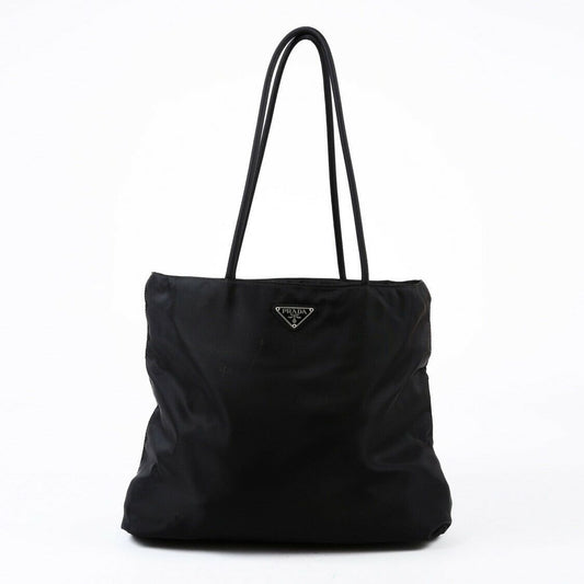 Prada Tote Bag Black Nylon Logo