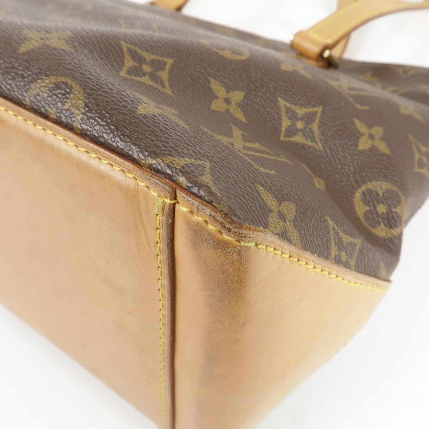 Louis Vuitton Monogram Cabas Piano Tote Bag Brown M51148