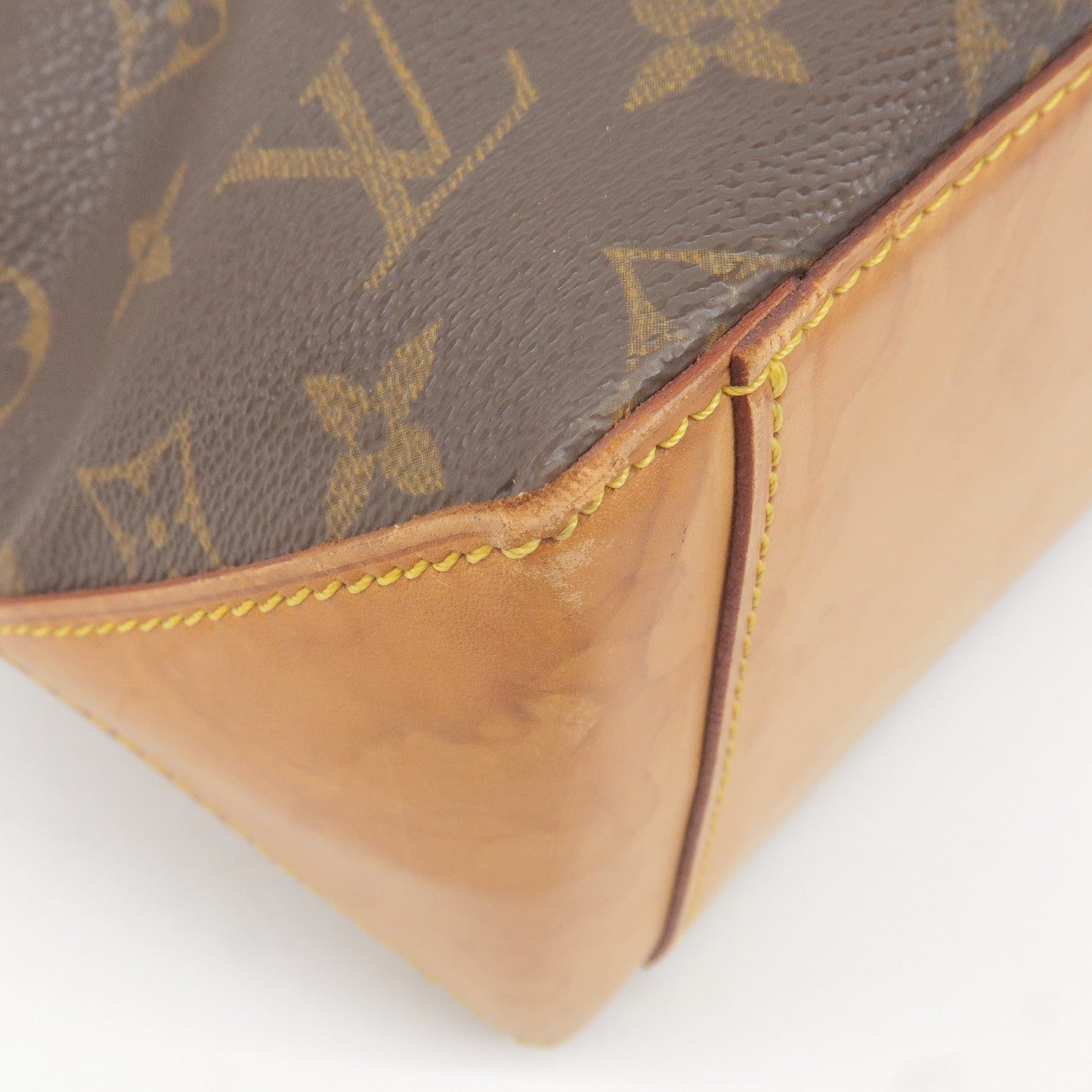 Louis Vuitton Monogram Cabas Piano Tote Bag Brown M51148