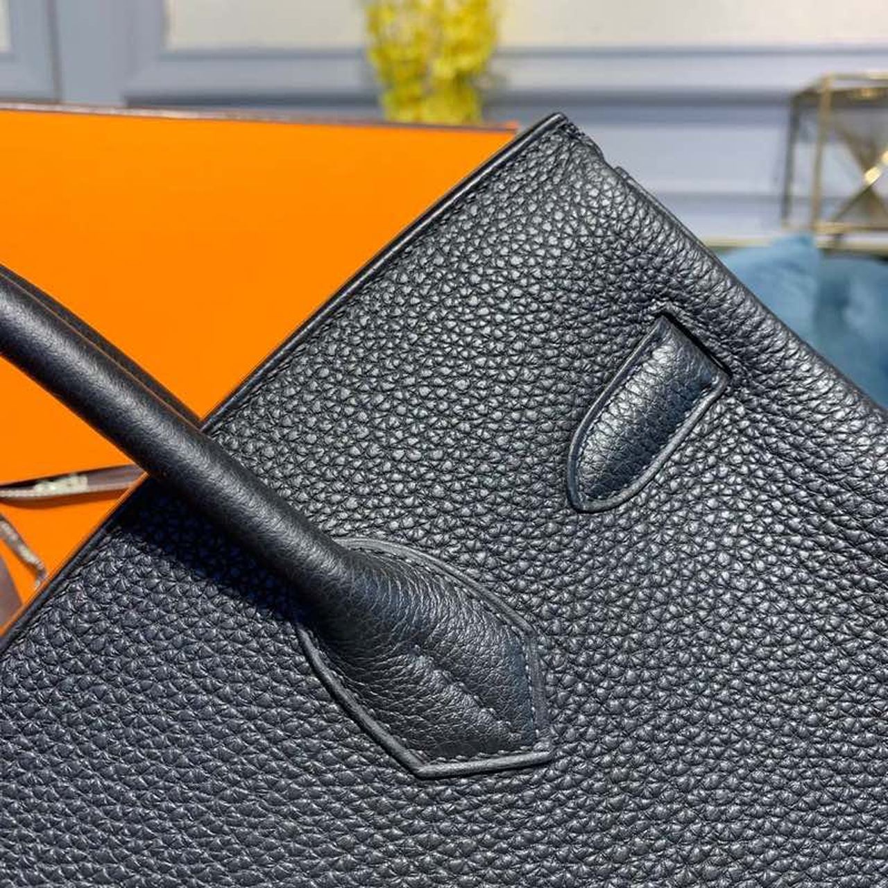 HM Birkin 30 Togo Black Bag For Women, Womenâ€™s Handbags 11.8in/30cm