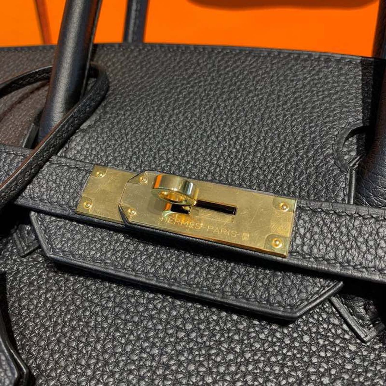 HM Birkin 30 Togo Black Bag For Women, Womenâ€™s Handbags 11.8in/30cm