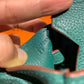 HM Birkin Green Semi Handstitched With Gold Toned Hardware For Women 30cm/11.8in