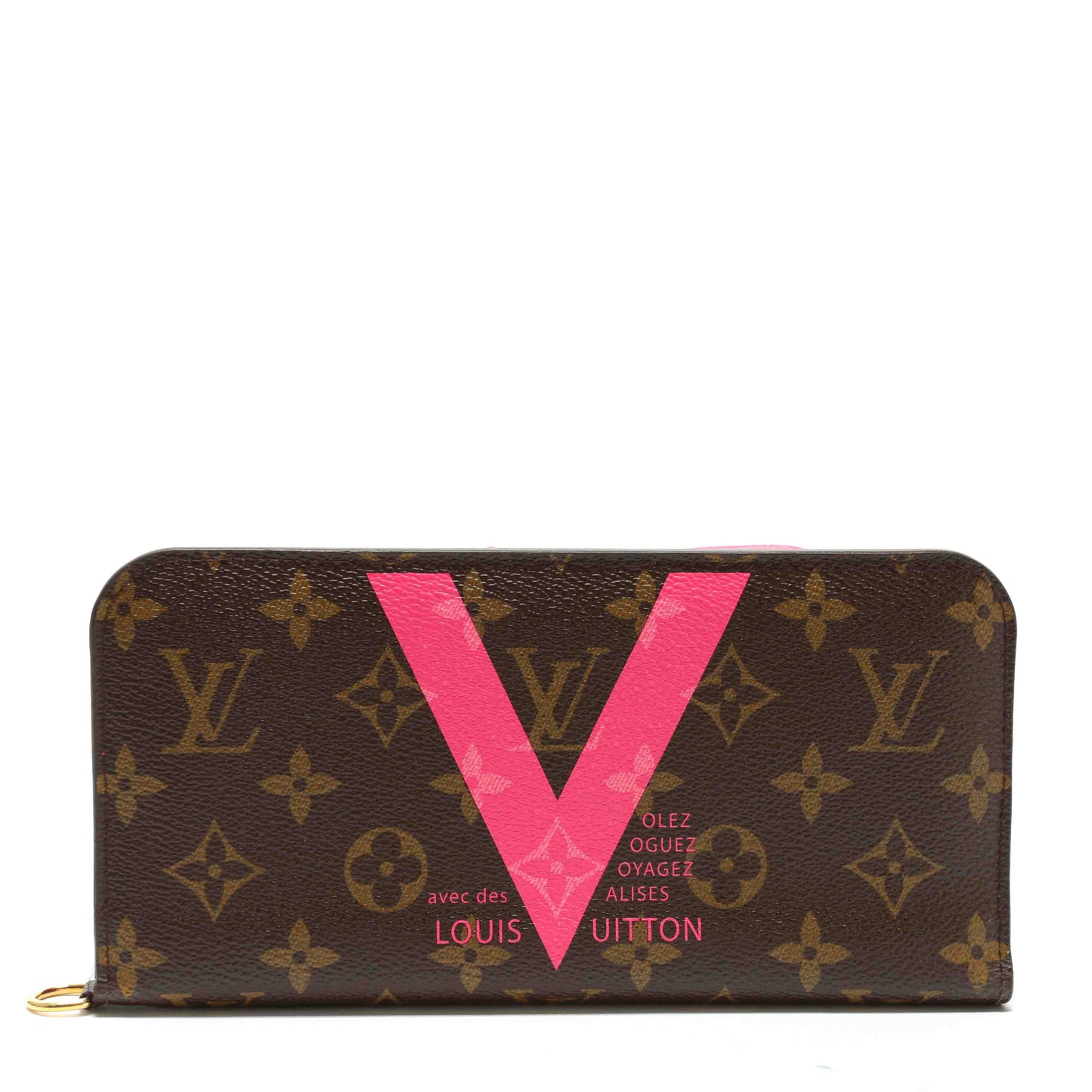 LOUIS VUITTON Insolite Wallet Monogram/Fuchsia