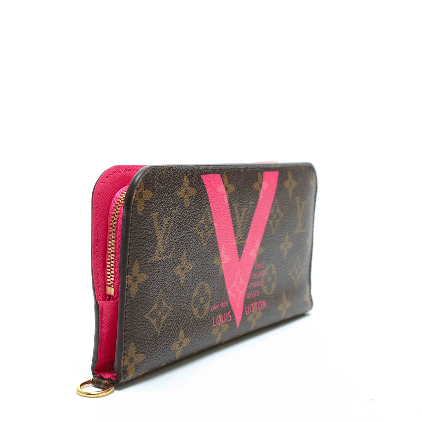 LOUIS VUITTON Insolite Wallet Monogram/Fuchsia